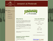 Tablet Screenshot of jeneanes.com